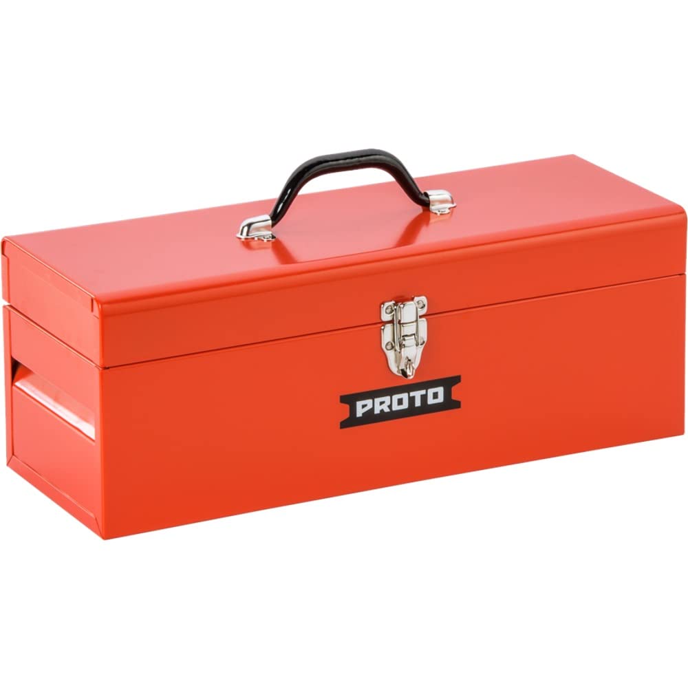 Red 14"L X 6"D X 6-1/2"H Tool Box J8370