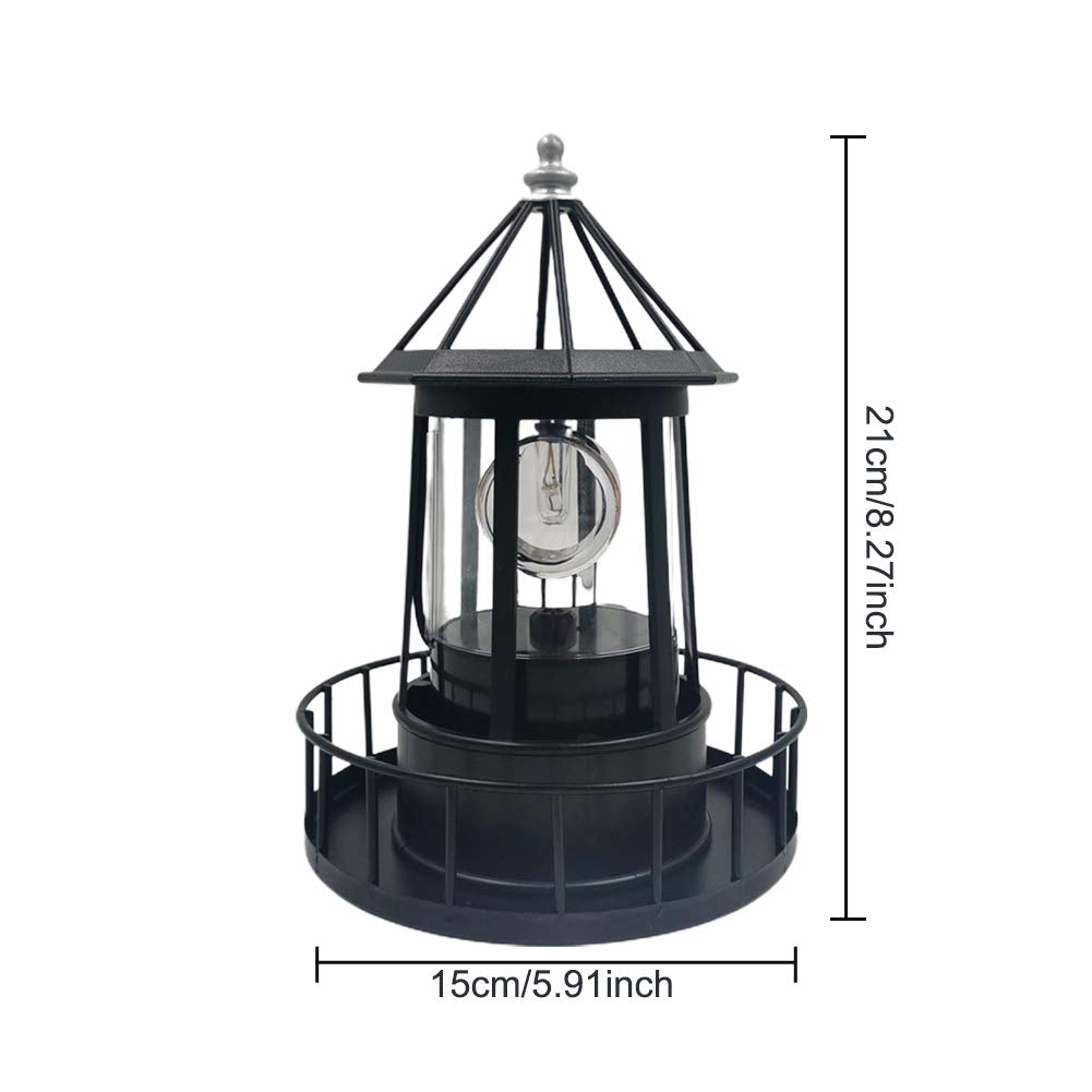 Solar Powered Lighthouse Outdoor Light E525333