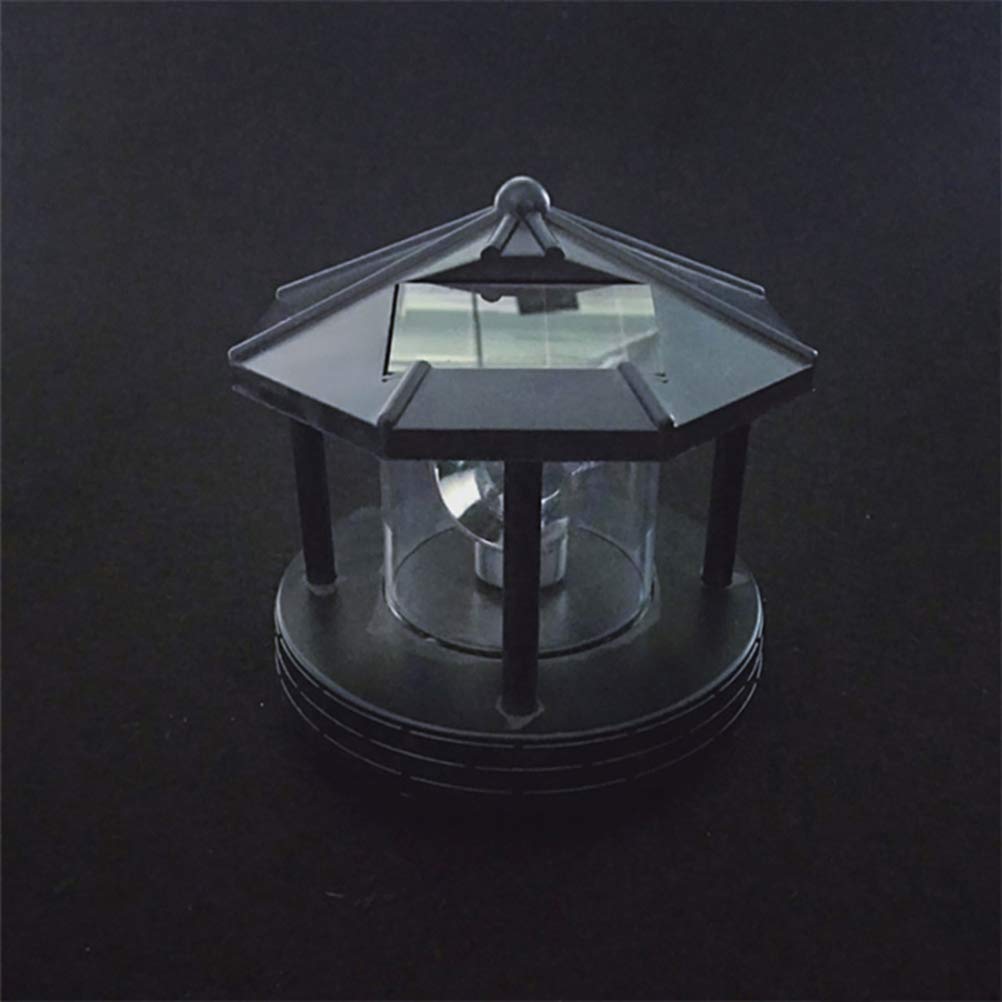 Solar Powered LED Lighthouse Outdoor Lamp O43707