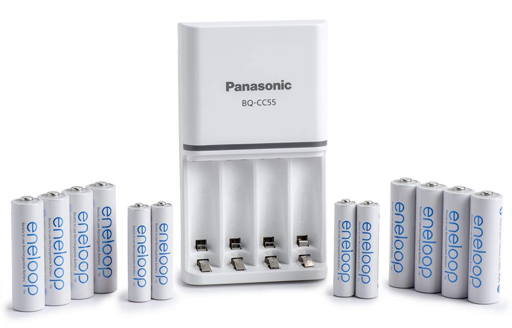 8AA 4AAA Ni-MH Rechargeable Batteries with Quick Charger C461204