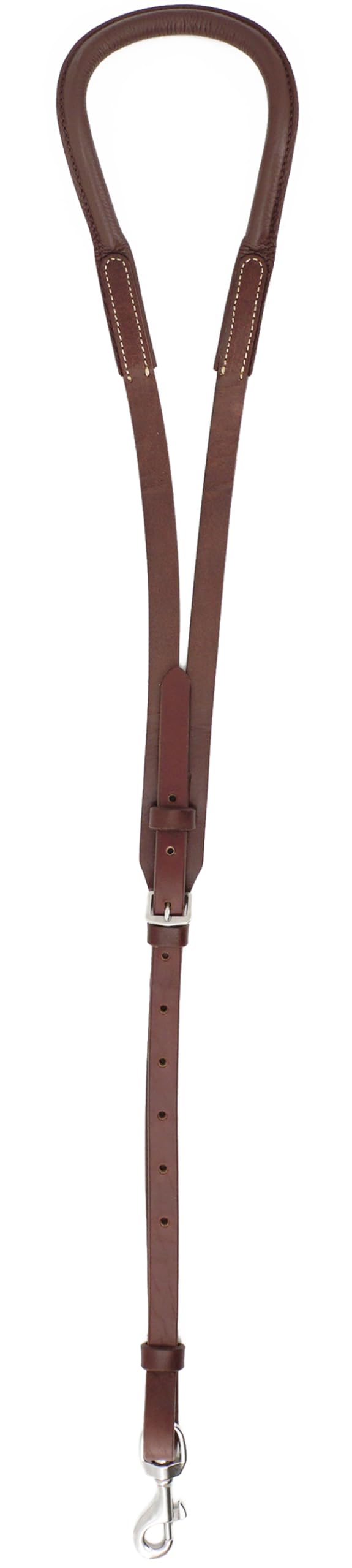 Leather Horse Saddle Crupper Adjustable Single Tail Strap C406