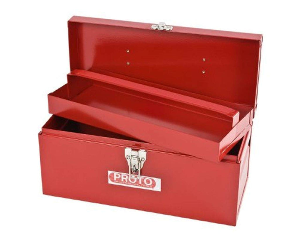 Red 14"L X 6"D X 6-1/2"H Tool Box J8370