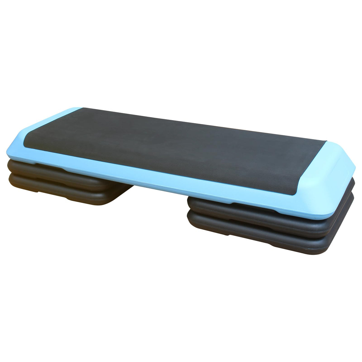 Adjustable Height Aerobic Step Platform with 4 Risers I9749