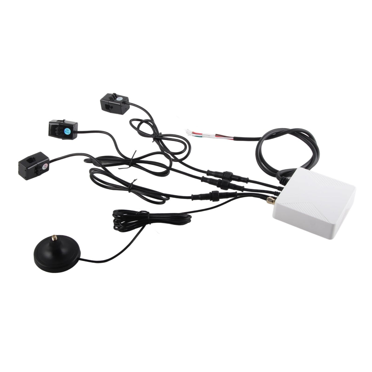 3 Phase Smart Energy Monitor WiFi Electricity Meter with 200A Circuit Sensors V378481