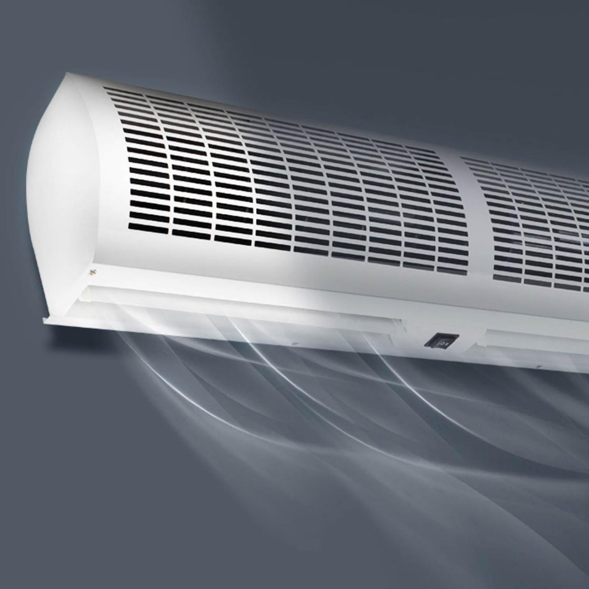 Wall-mounted Air Curtain with Remote Control 90cm O315