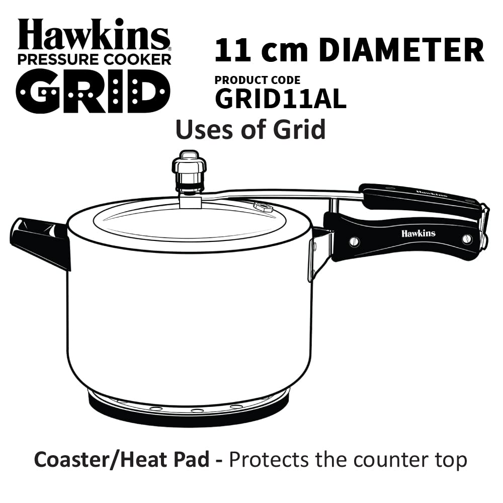 11 cm Aluminium Pressure Cooker Grid X6619