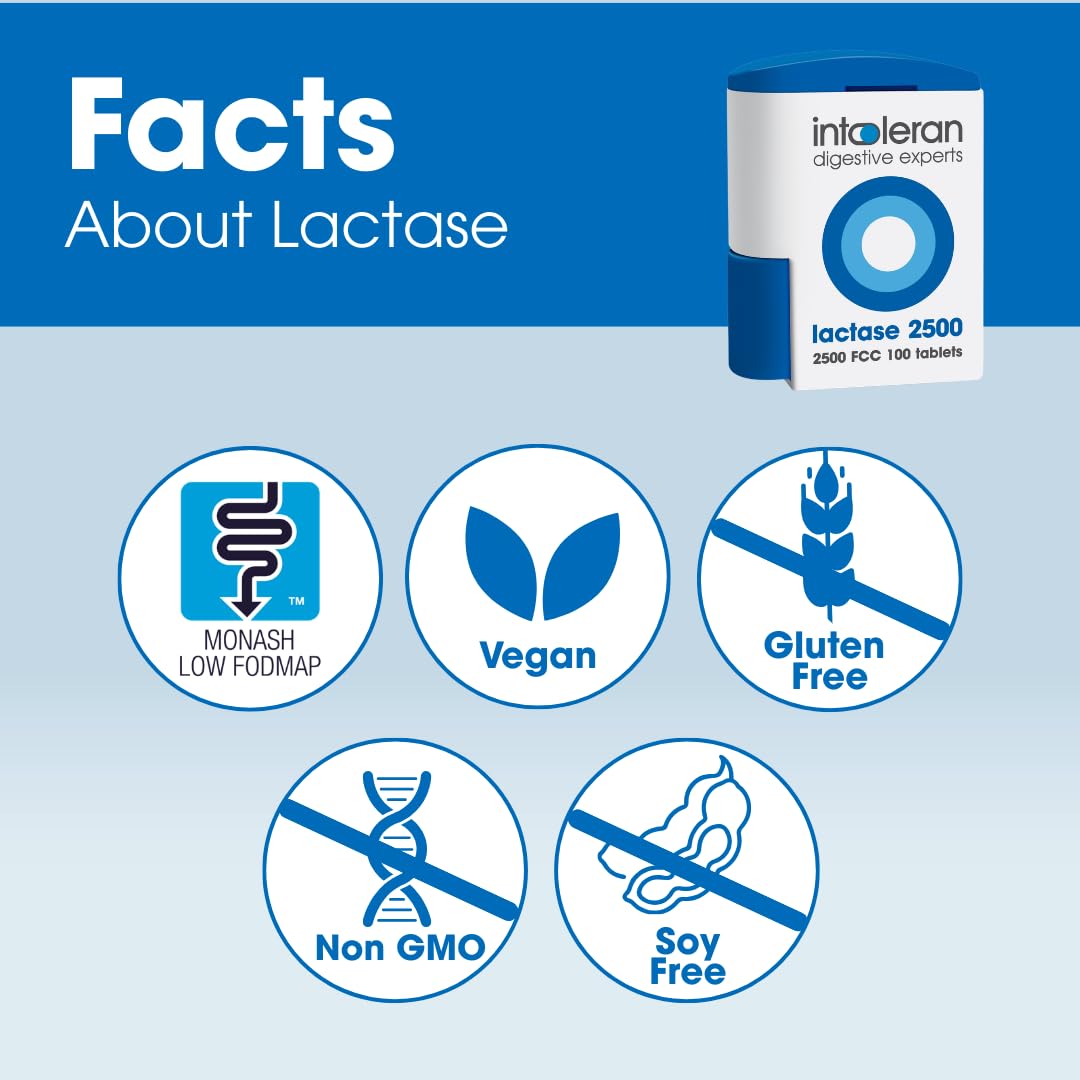 Lactase Digestive Enzymes 100 Tablet G28608