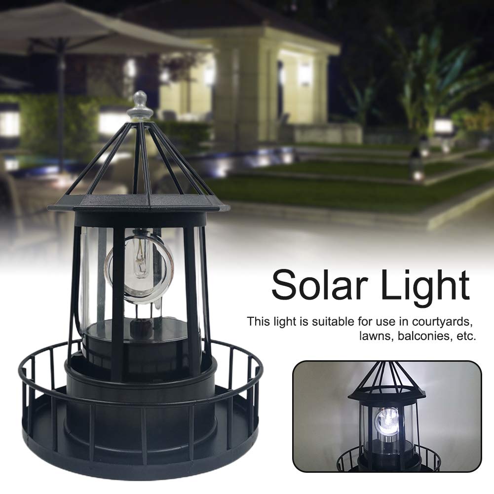 Solar Powered Lighthouse Outdoor Light E525333