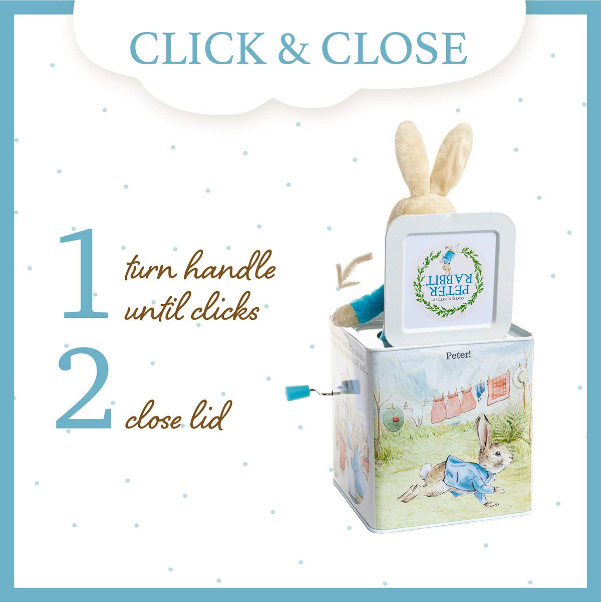 Peter Rabbit Jack-in-The-Box W33769