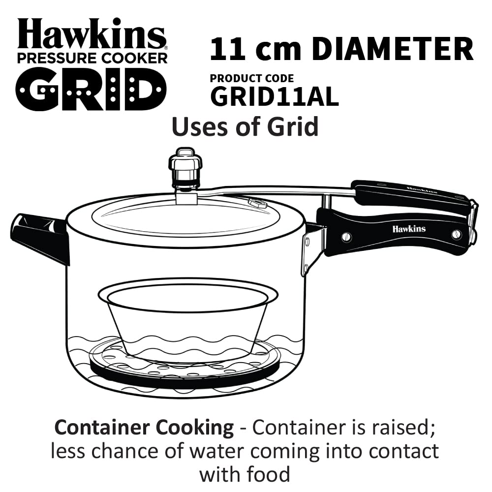 11 cm Aluminium Pressure Cooker Grid X6619