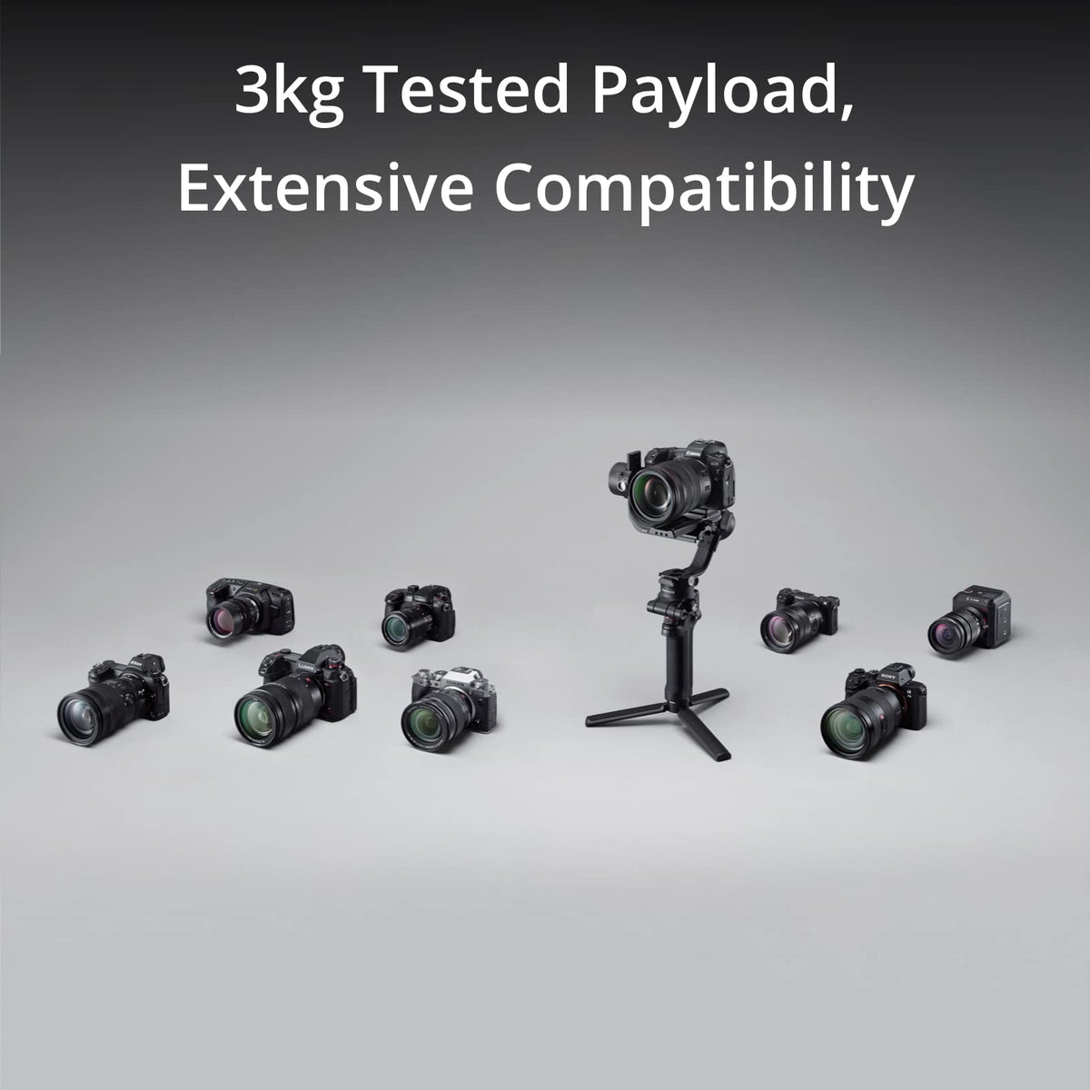 3-Axis Gimbal Stabilizer for DSLR and Mirrorless Camera K560