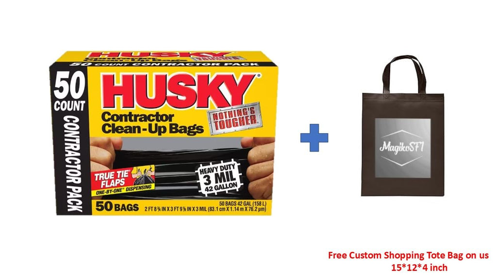 42-Gallon Contractor Clean-Up Trash Bags 50 Count M7539