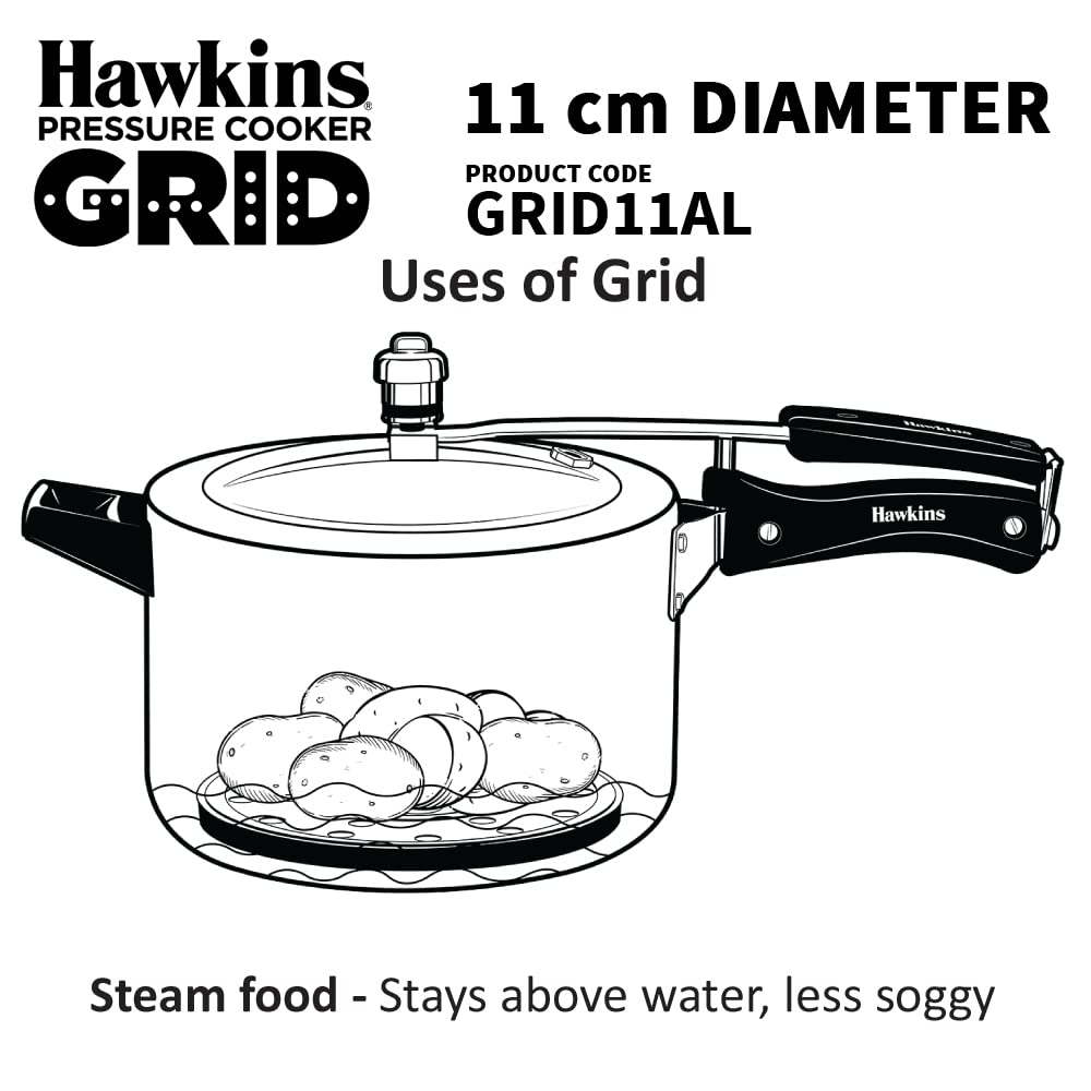 11 cm Aluminium Pressure Cooker Grid X6619