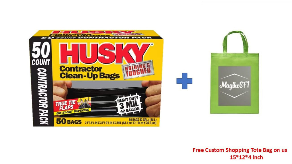 42-Gallon Contractor Clean-Up Trash Bags 50 Count M7539