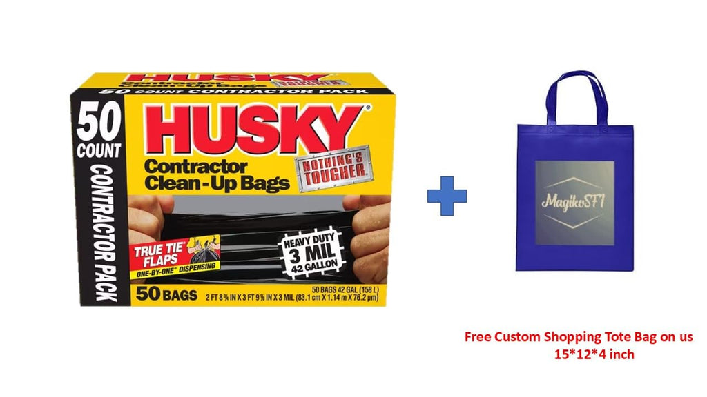 42-Gallon Contractor Clean-Up Trash Bags 50 Count M7539