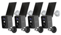 2K Wireless Outdoor Security Cameras 4 Pack Y92549
