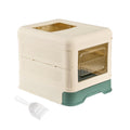 Fully Enclosed Cat Litter Box with Lid and Drawer K1760
