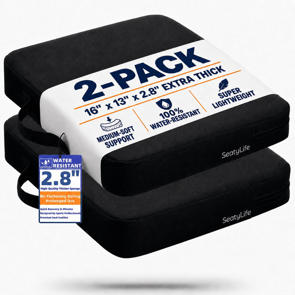 Extra Thick Stadium Seat Cushion H3736