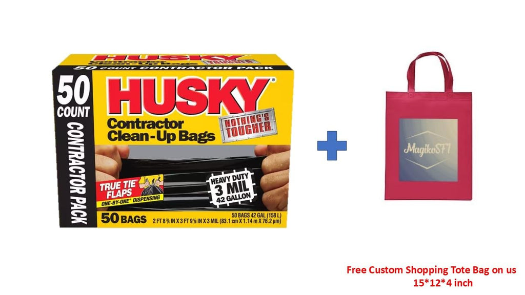 42-Gallon Contractor Clean-Up Trash Bags 50 Count M7539