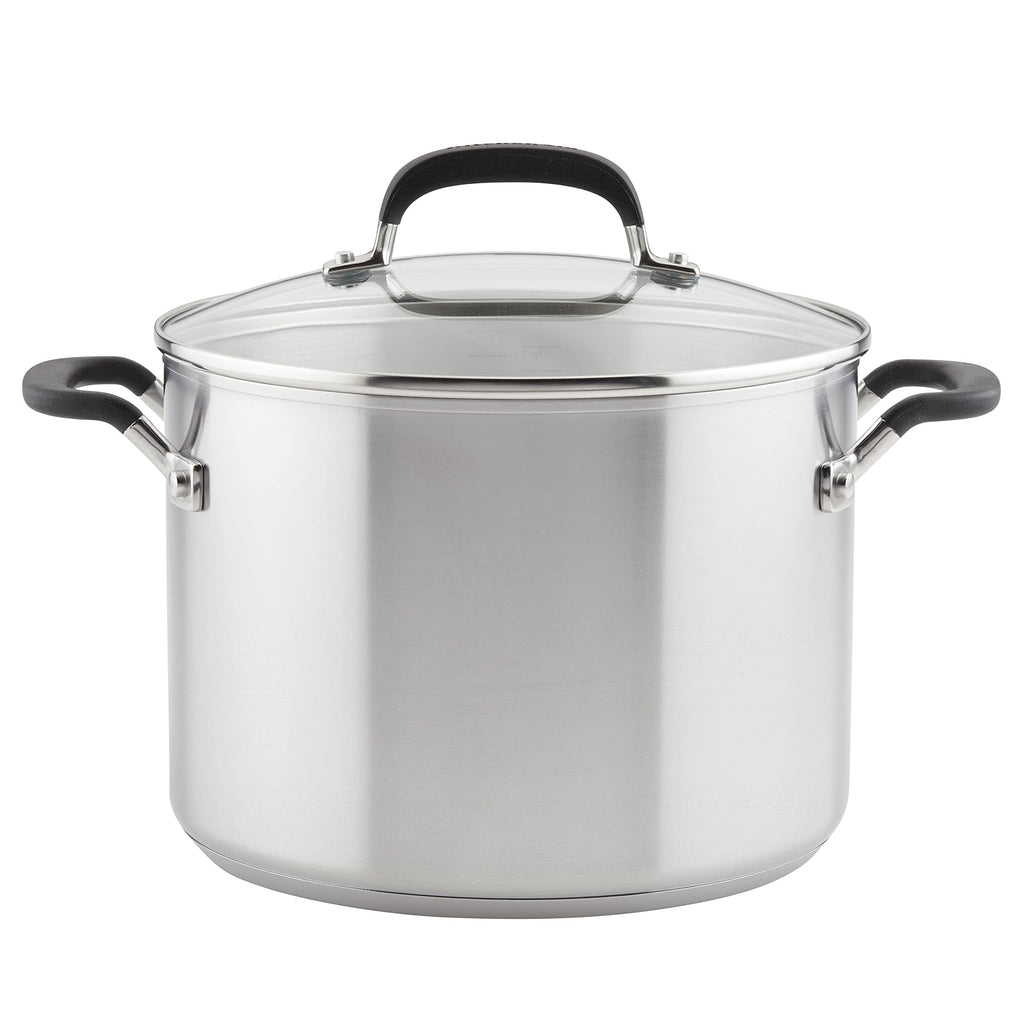 8-Quart Stainless Steel Stock Pot with Lid T52120