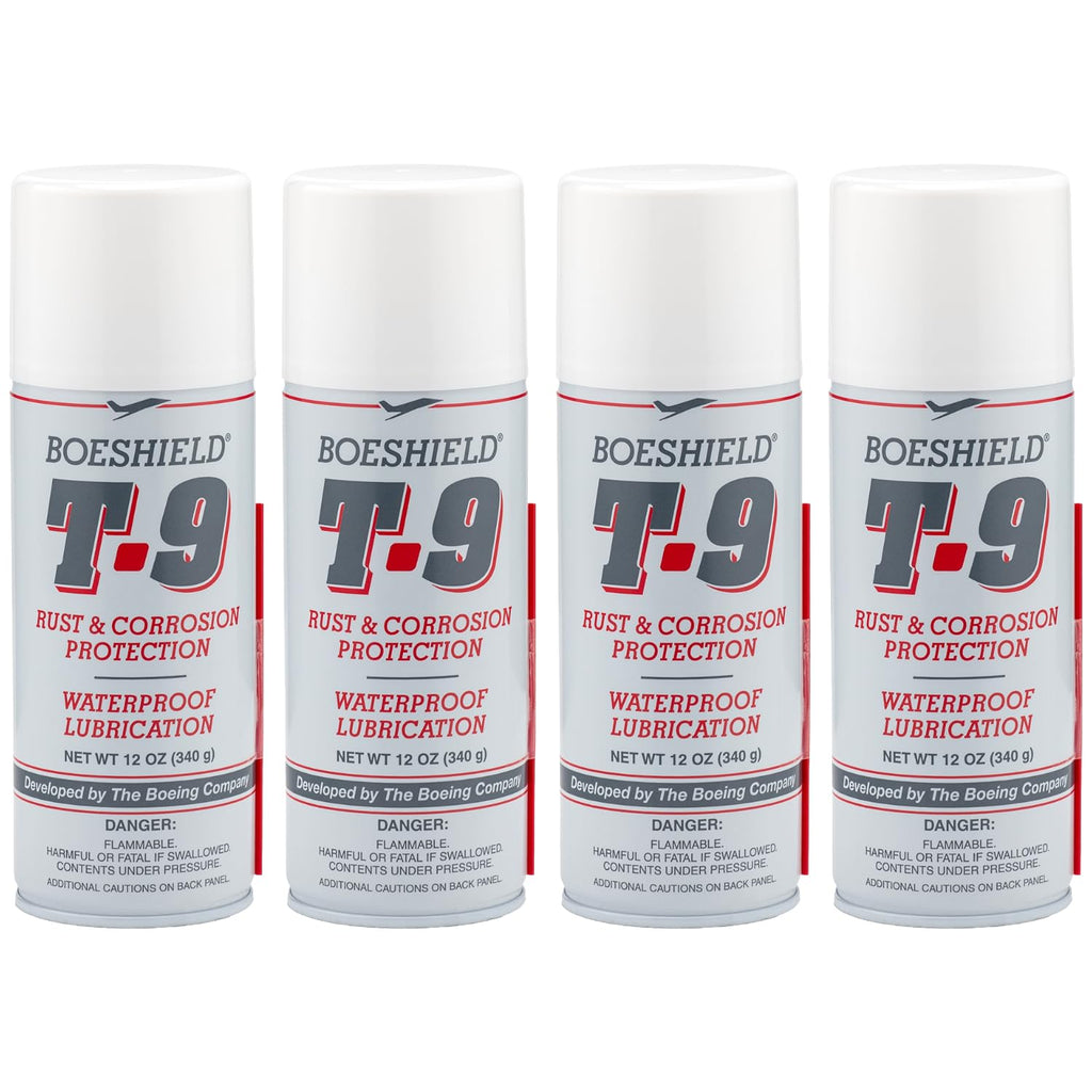 Waterproof Wax-Based Lubricant & Corrosion Inhibitor, 12 oz Aerosol, Pack of 4 X197