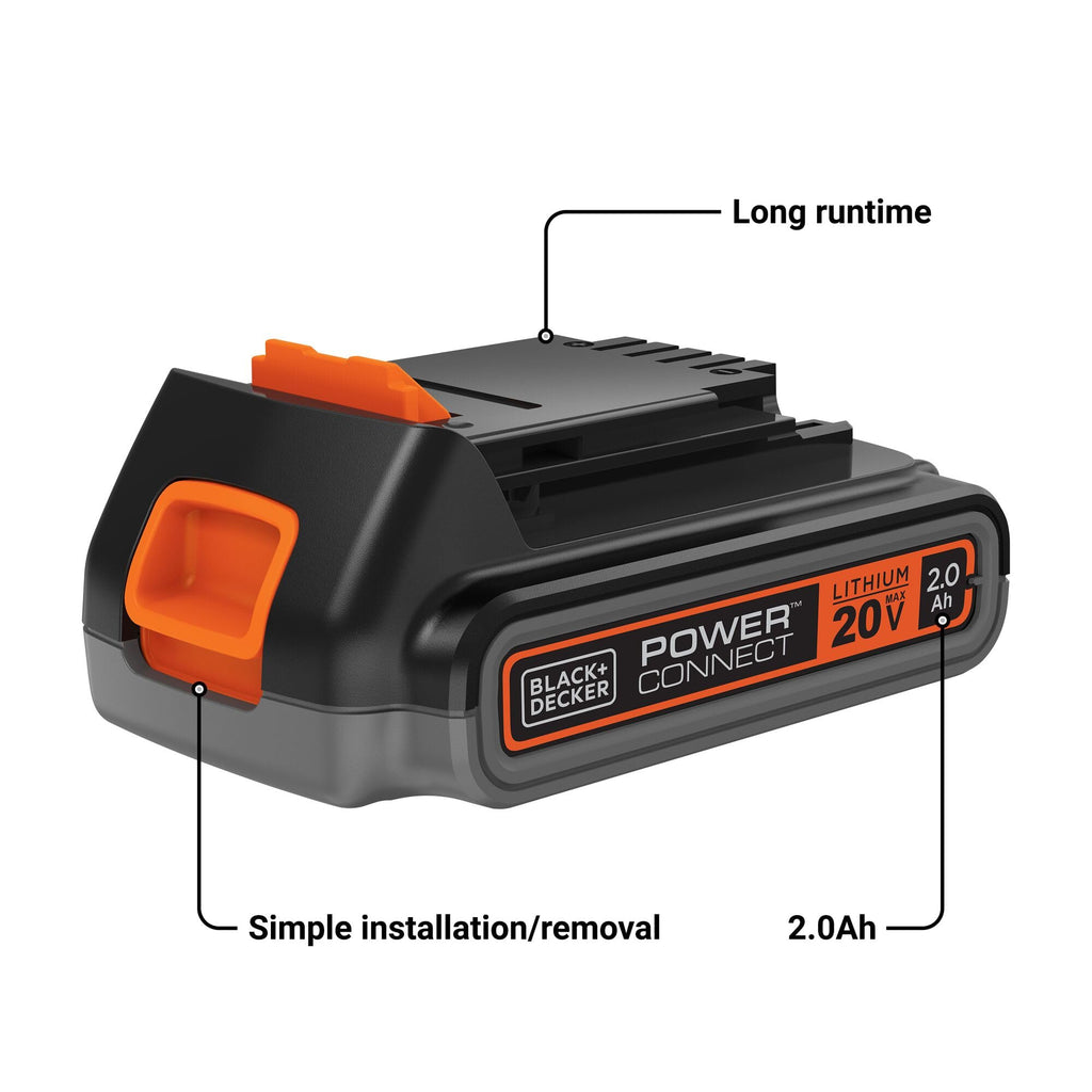 20V MAX Lithium 2.0Ah Cordless Tool Battery U368