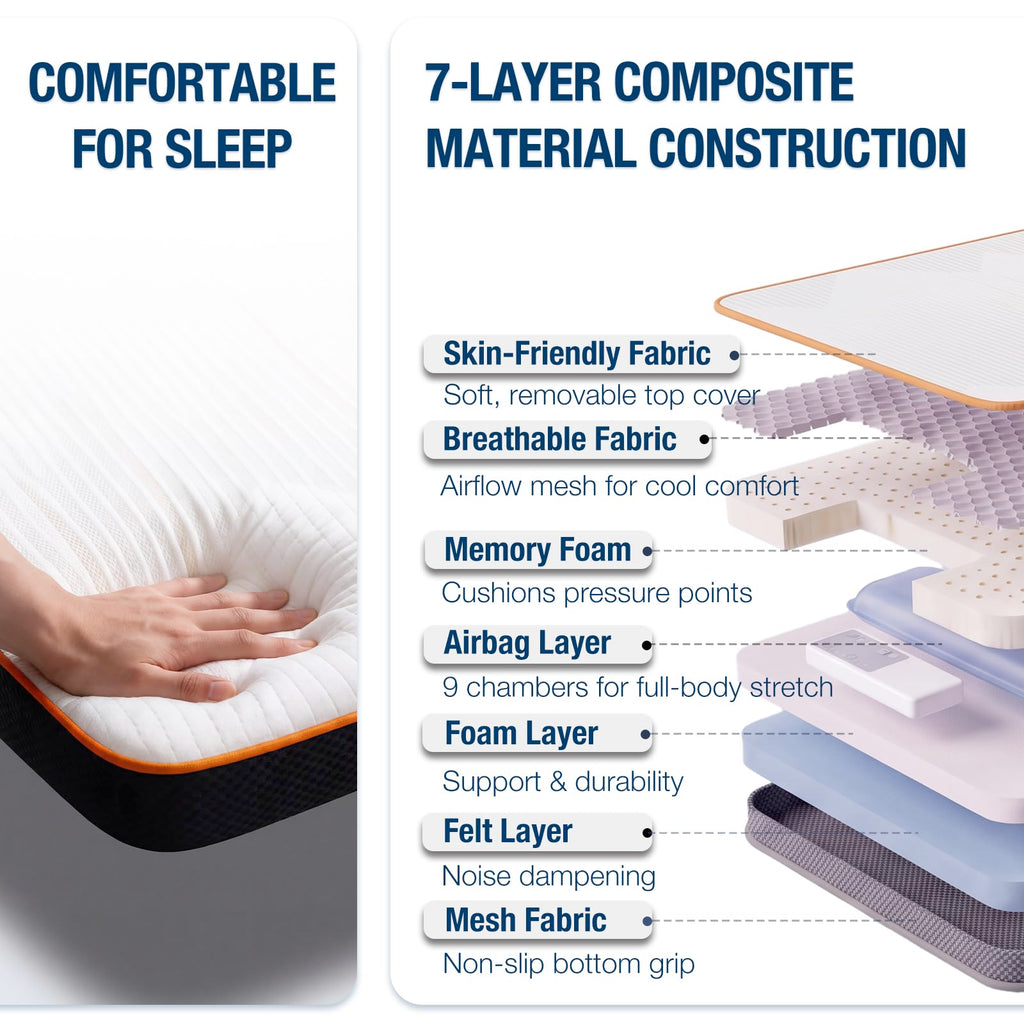 Twin XL Heating Massage Mat B49108