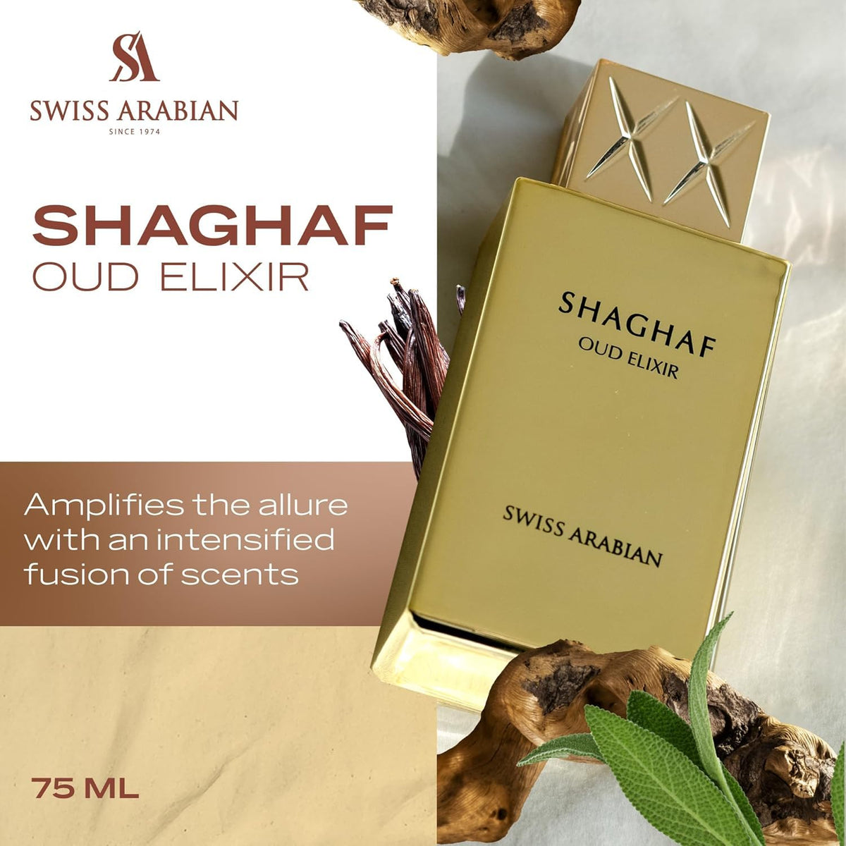 2.5 oz Oud Gourmand Amber EDP Spray C2574