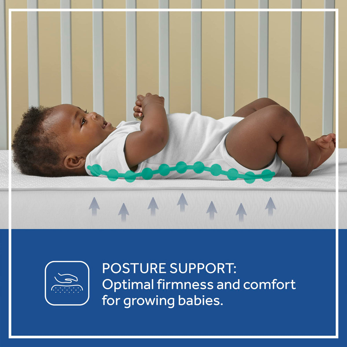 2 Stage Breathable Crib Mattress G6532