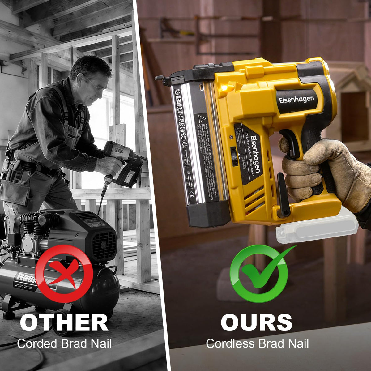 2" Cordless Brad Nailer T25367