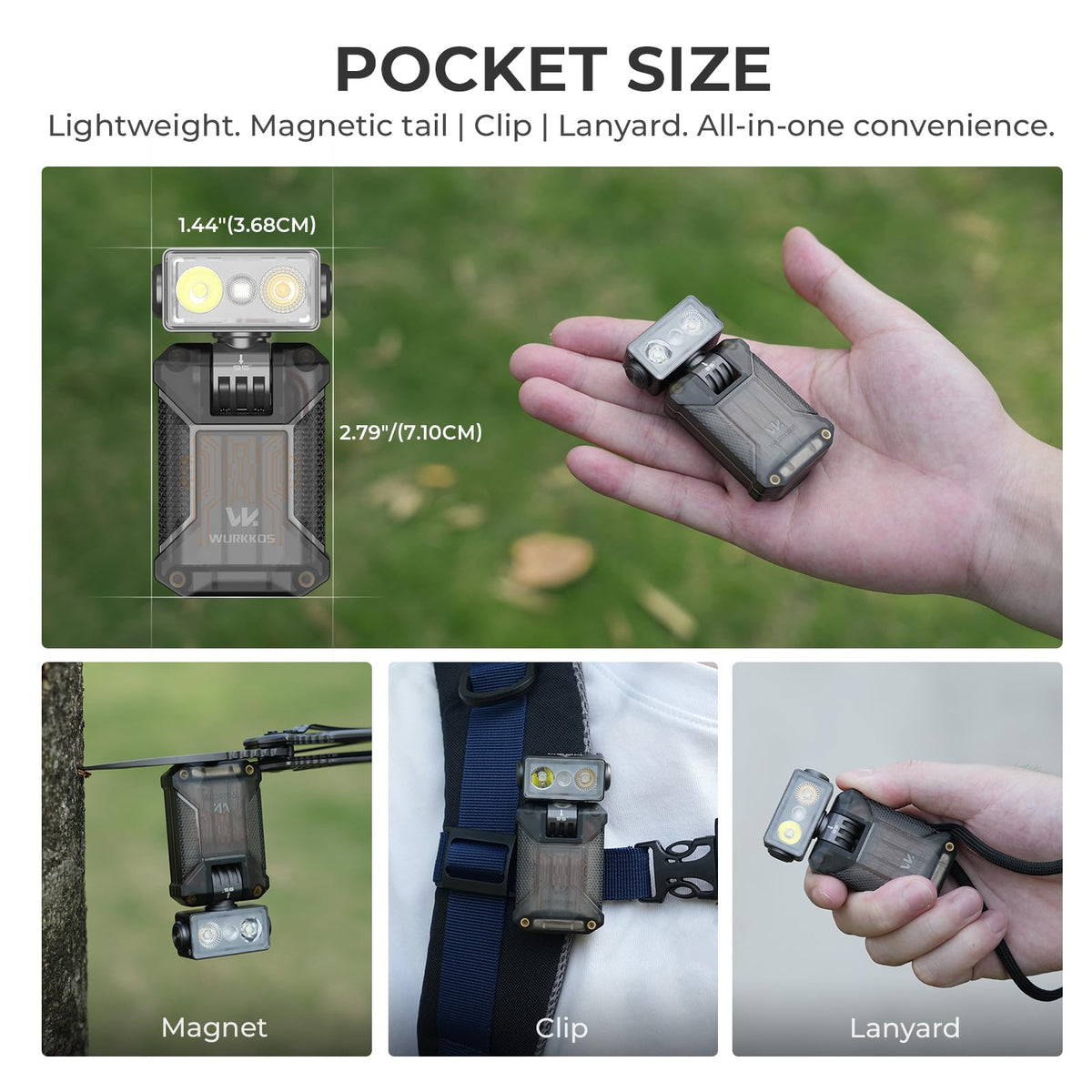 750 Lumens Rechargeable LED Flashlight B6249