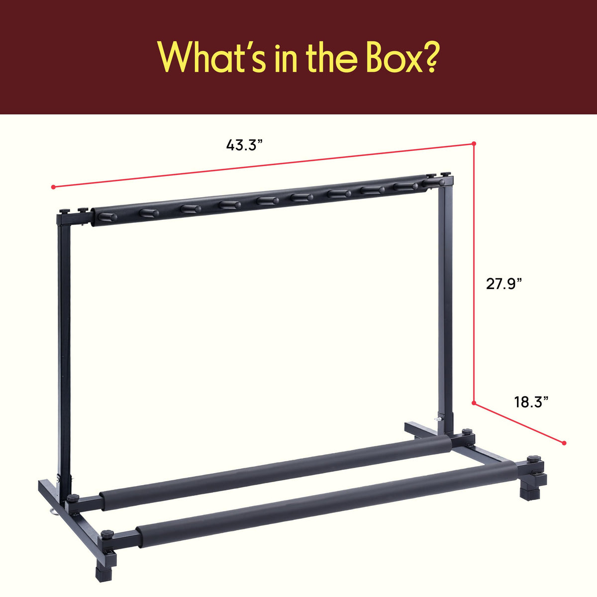 Foldable Universal Multi Guitar Stand S910