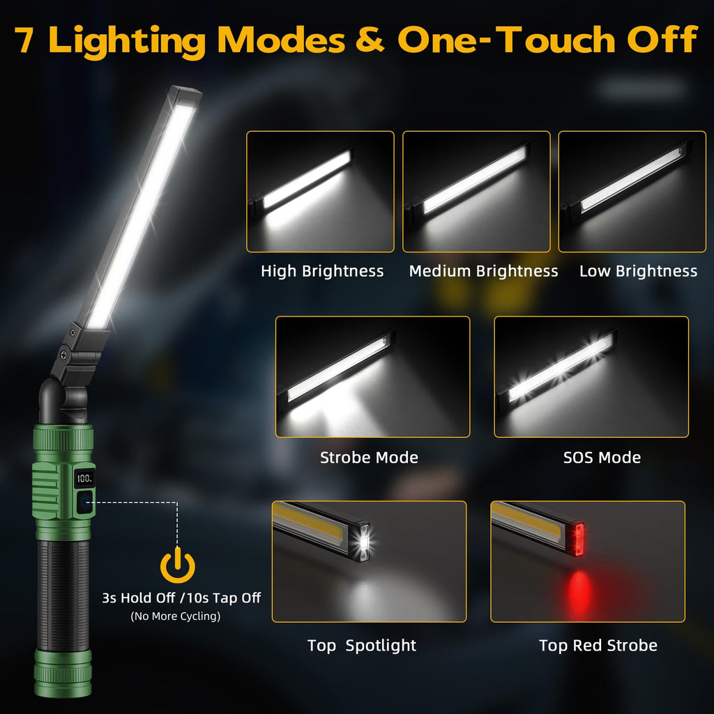 Rechargeable Magnetic LED Work Light Q902