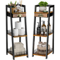 3-Tier Narrow Bathroom Shelves with Drawer F826