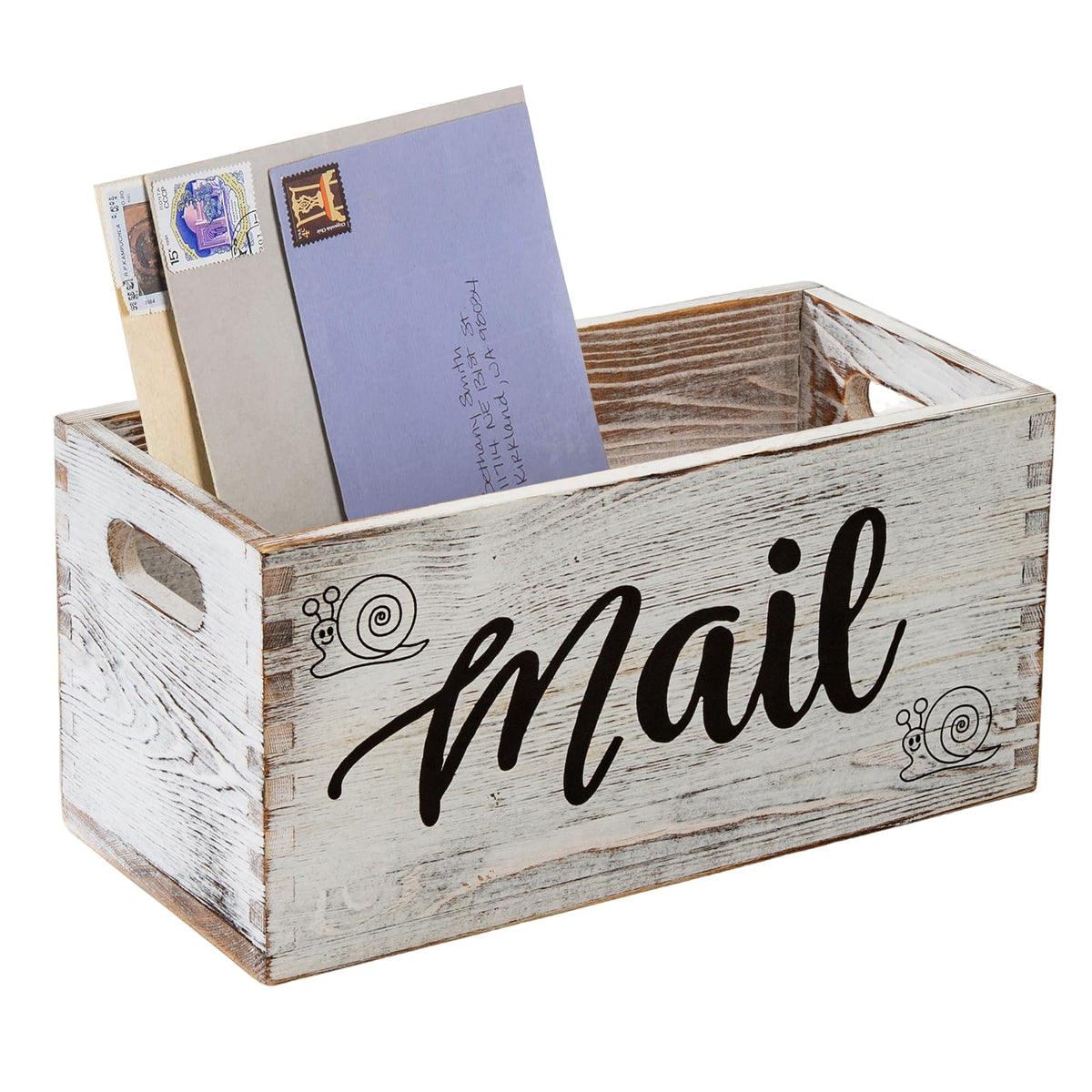 White Mail Holder and Key Organizer W624666