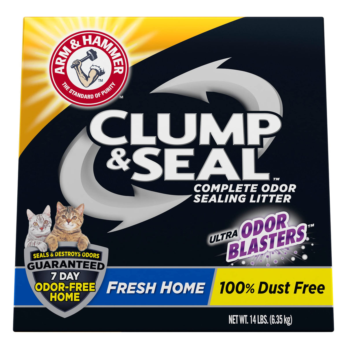 Clump & Seal Fresh Scent Cat Litter 14lb I728
