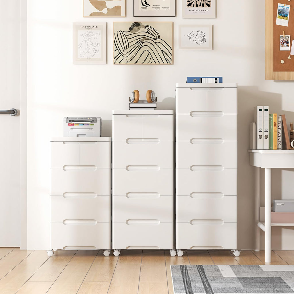 Storage Cabinet with 6 Plastic Drawers Y372930