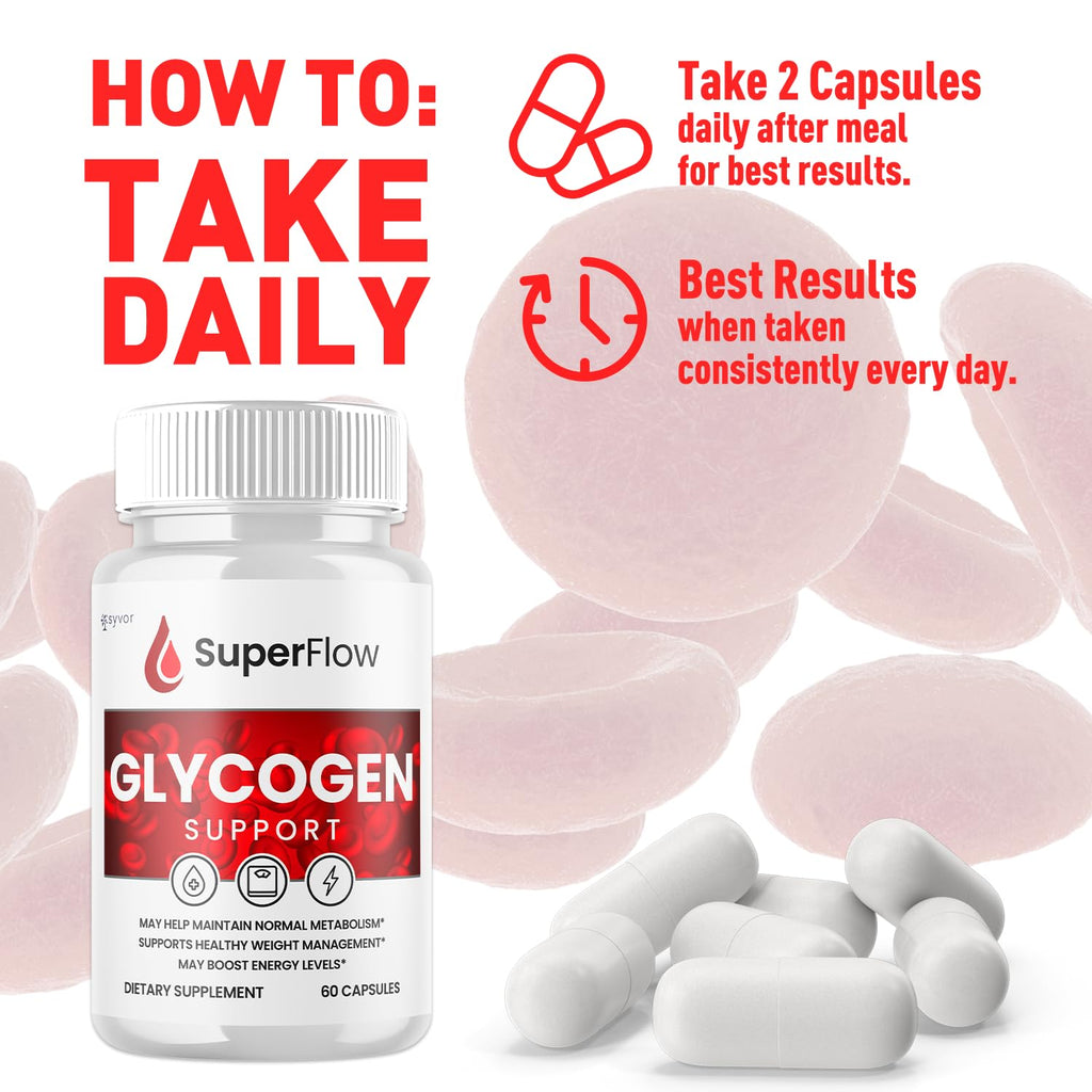Glycogen Support Supplement Formula 120 Capsules A265