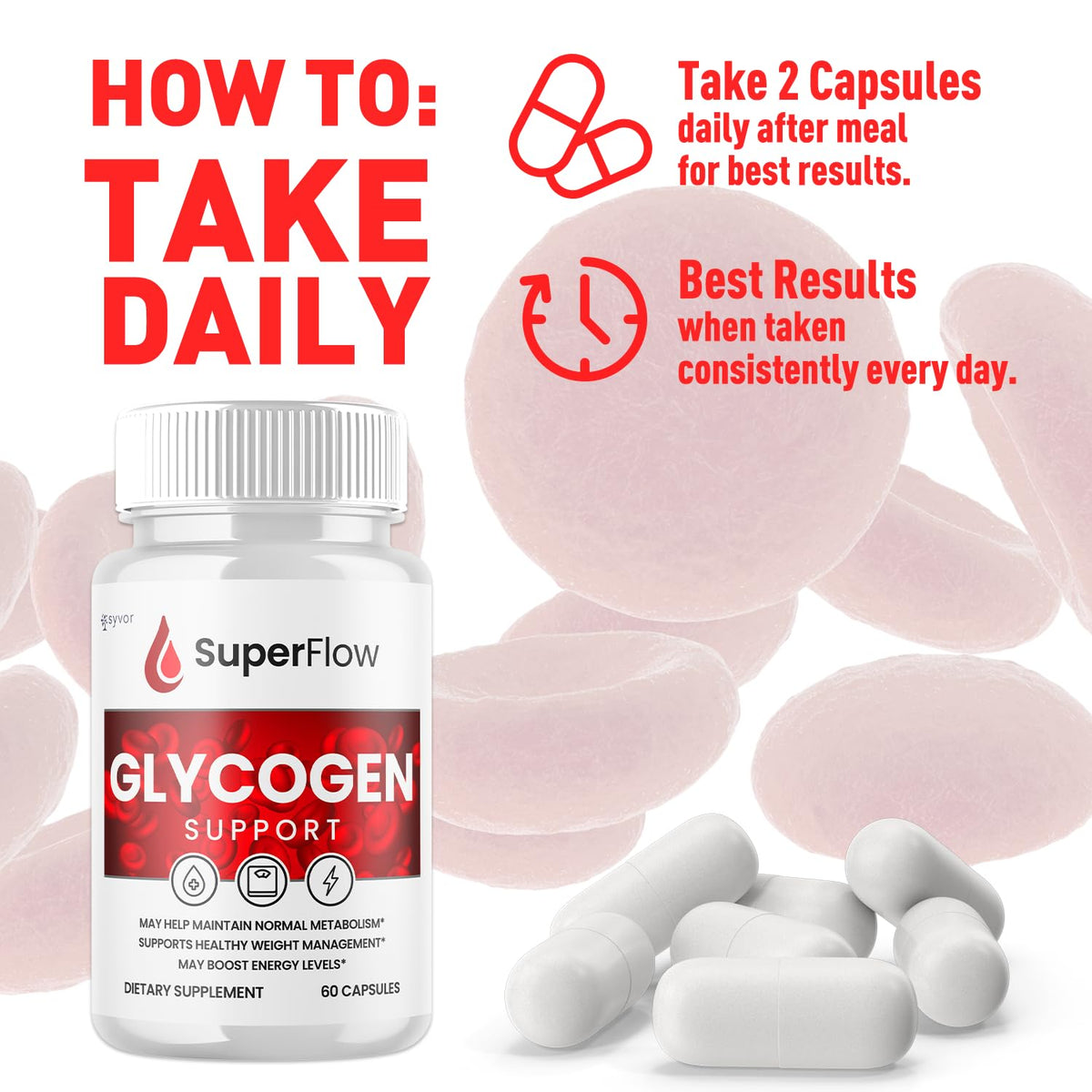 Glycogen Support Supplement Formula 120 Capsules A265