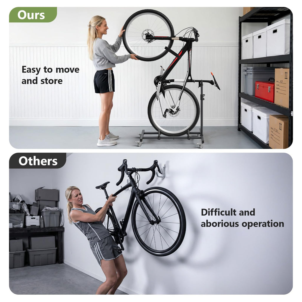 Freestanding Black Bike Stand B617181