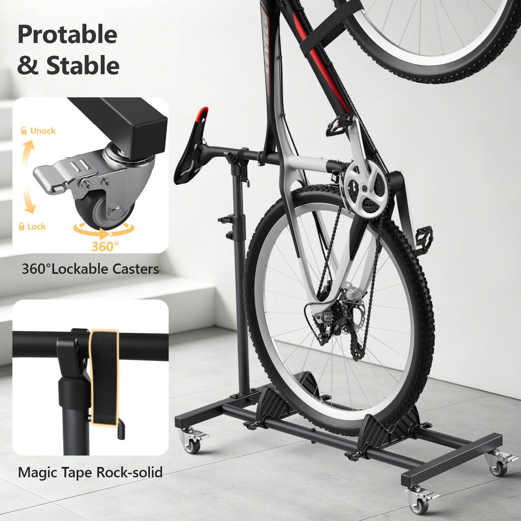 Freestanding Black Bike Stand B617181