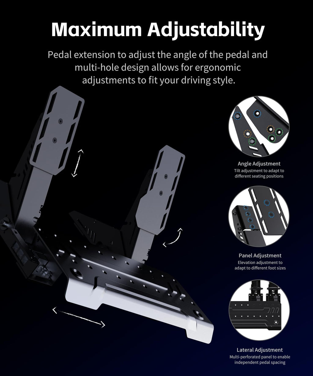 Sim Racing Pedals 2-Pedal Set B524