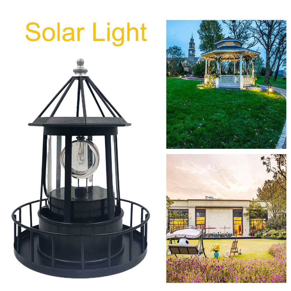 Solar Powered Lighthouse Outdoor Light E525333