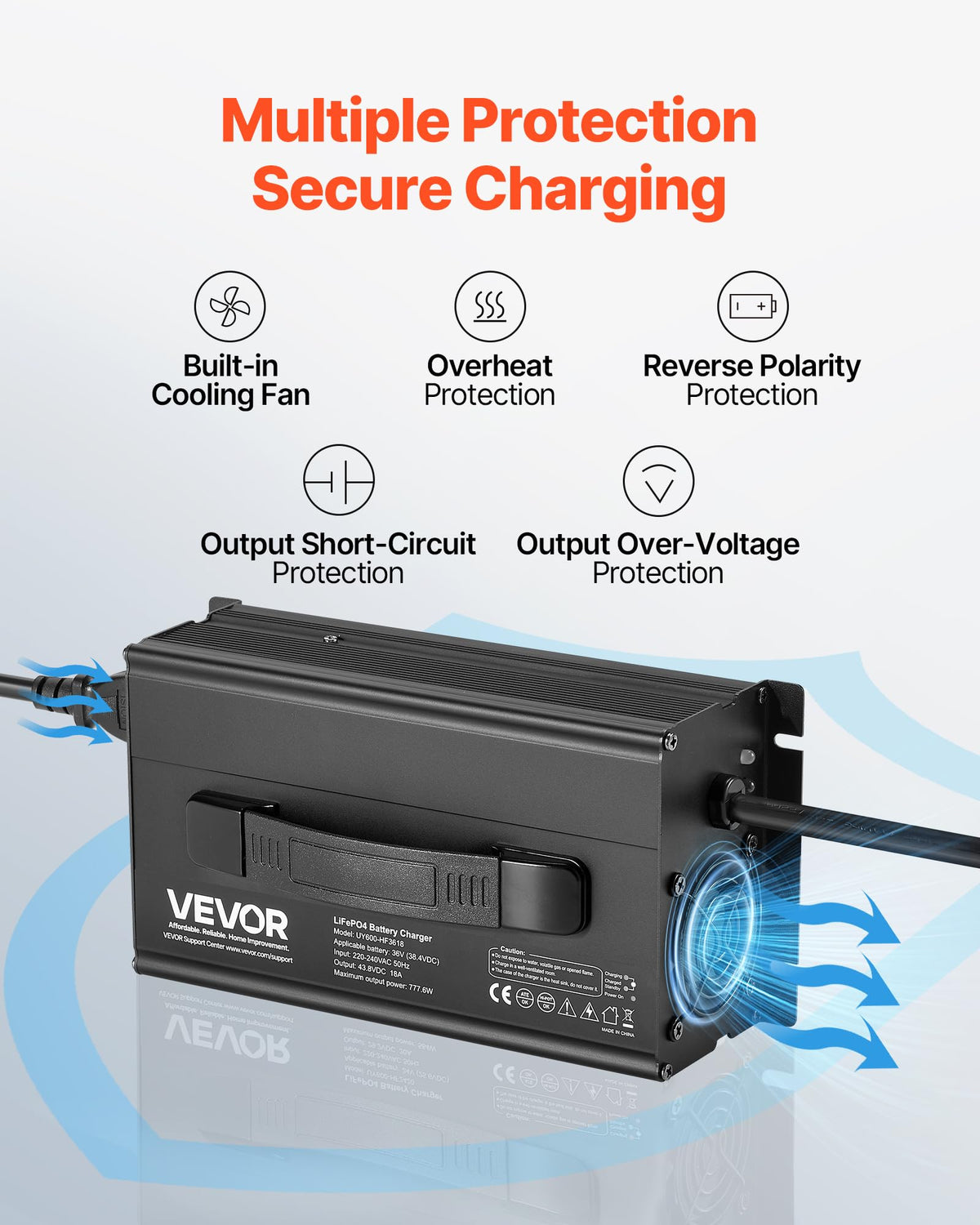 36V 18A Lithium Battery Charger Y552