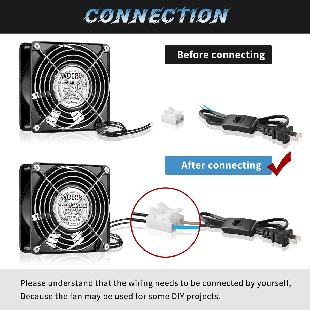 110V 120mm AC Axial Cooling Fan B81977