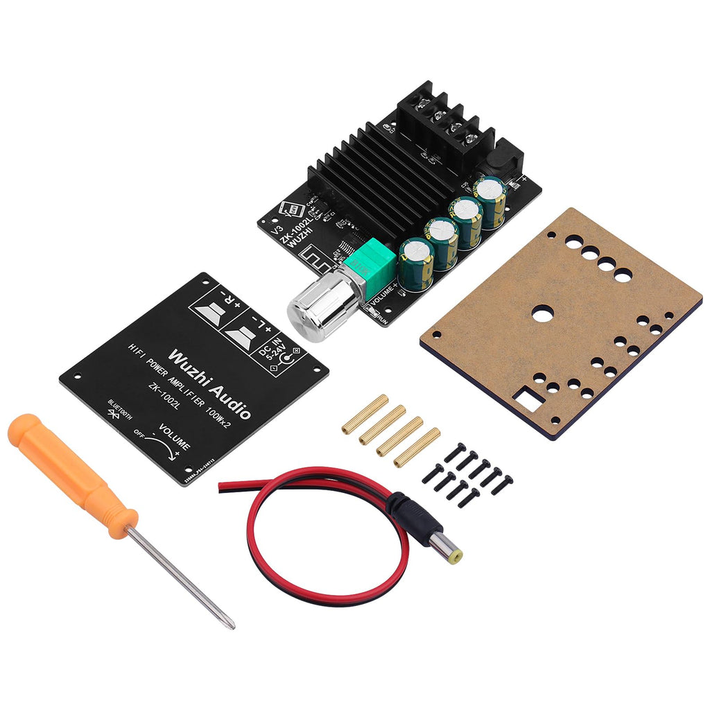 200W Audio Power Amplifier Board with Bluetooth and AUX Inputs W2019