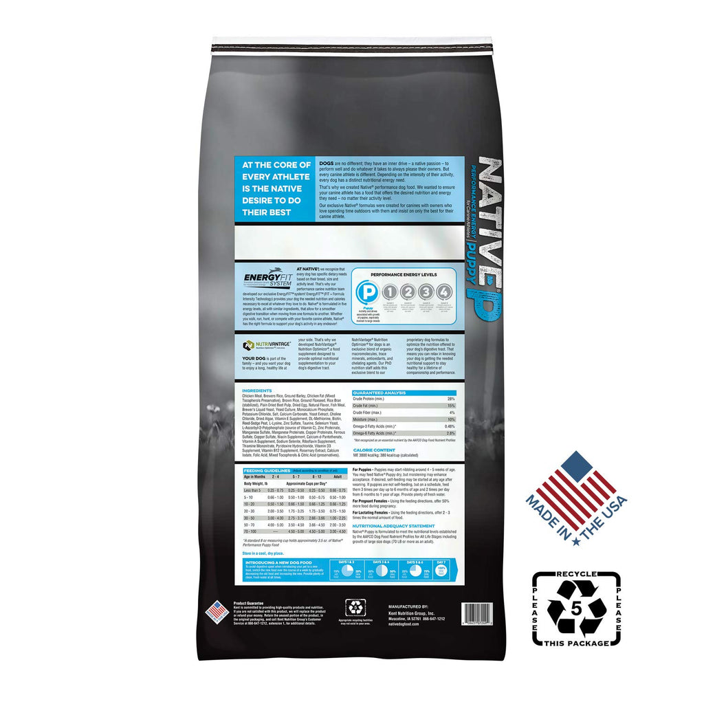 Chicken Meal and Rice Puppy Food 40 Pound Bag S413151