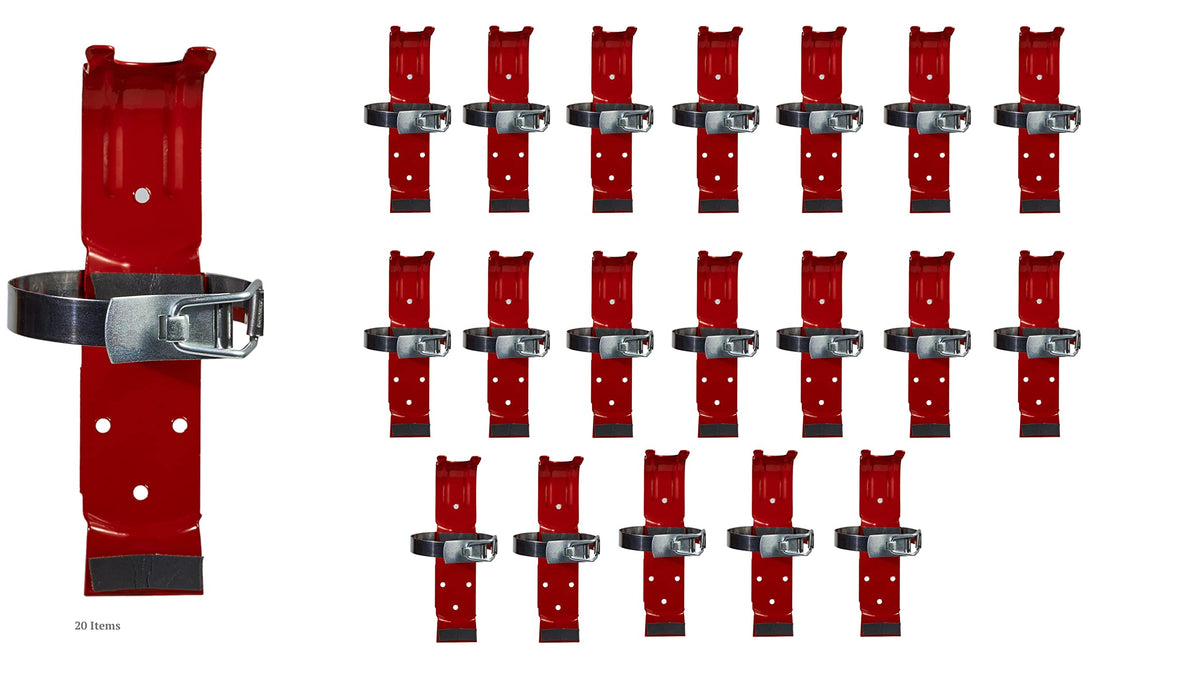 20 Pack 2.5 lb Fire Extinguisher Bracket G49271