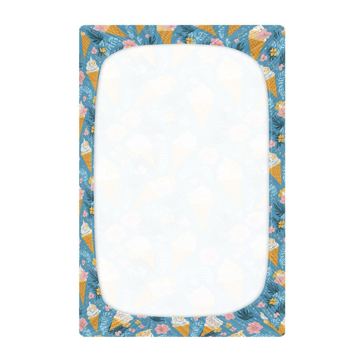 Soft Breathable Microfiber Fitted Crib Sheet Y5274