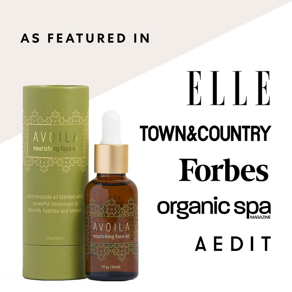 Organic Face Oil with Rosehip Sea Buckthorn Avocado Vitamin E F12406